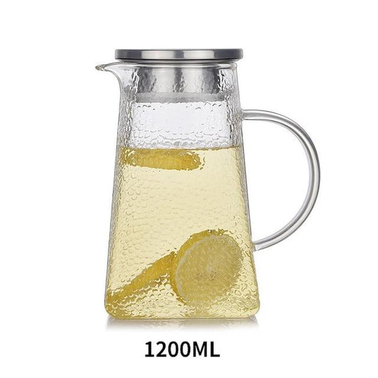 Bouilloire à thé en verre avec filtre moderne 6