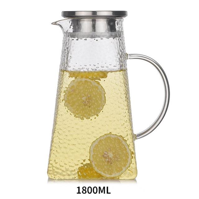 Bouilloire à thé en verre avec filtre moderne 8
