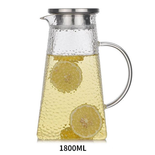 Bouilloire à thé en verre avec filtre moderne 8