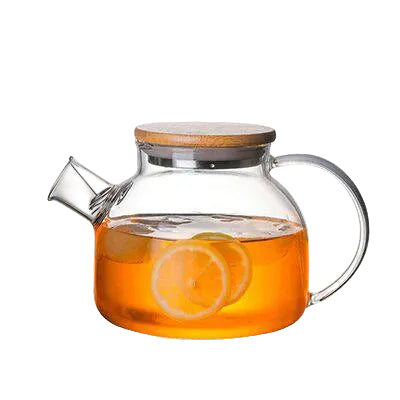Bouilloire en Verre Borosilicaté Transparent 0