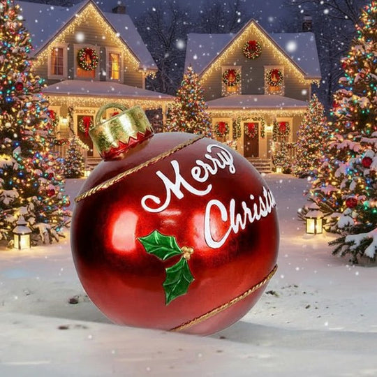 Boules de Noël Gonflables pour Décoration Intérieure et Extérieure 4