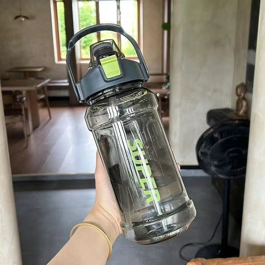 Bouteille D'Eau Unisexe Moderne Avec Paille Intégrée 10