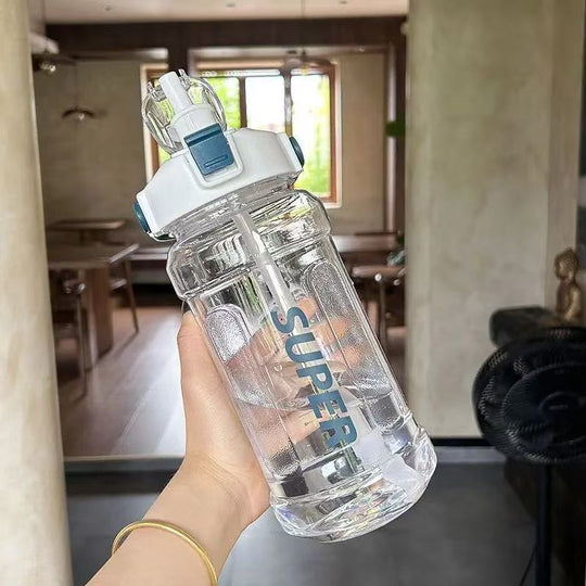 Bouteille D'Eau Unisexe Moderne Avec Paille Intégrée 11