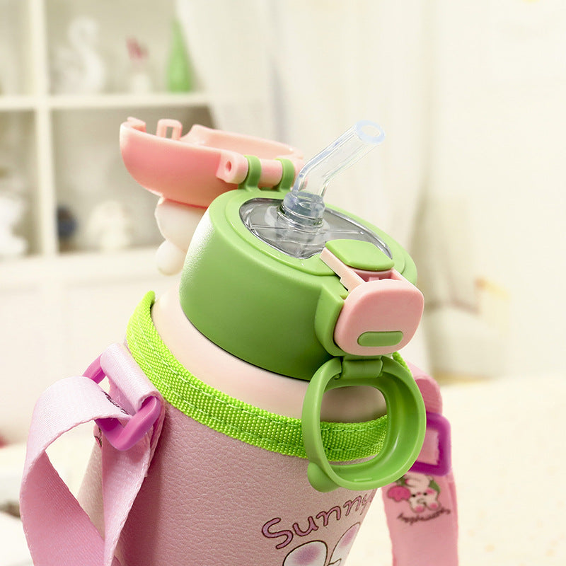 Bouteille Isotherme Dinosaure 1L Pratique et Amusante pour Femmes 3