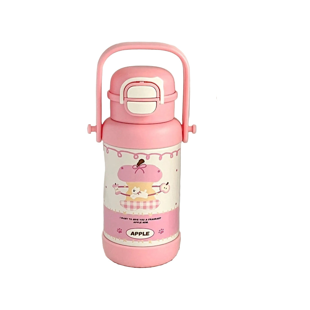 Bouteille Isotherme Femme Design Amusant avec Poignée Ergonomique 0