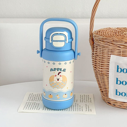 Bouteille Isotherme Femme Design Amusant avec Poignée Ergonomique 9