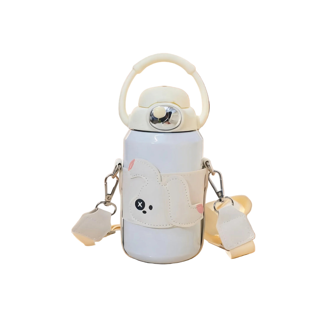 Bouteille Isotherme Femme Motif Lapin 1L 0