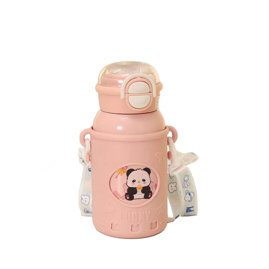 Bouteille Isotherme Femme Pratique avec Motif Panda 0