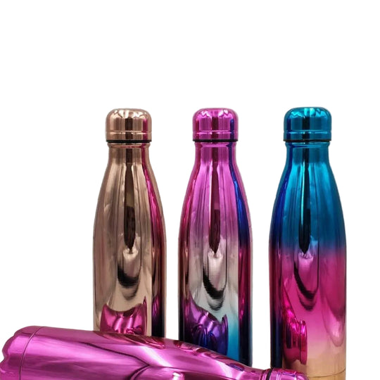 Bouteille Isotherme Pop-Art 1L Avec Couvercle Anti-Fuite 0