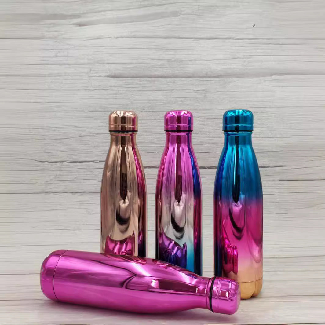 Bouteille Isotherme Pop-Art 1L Avec Couvercle Anti-Fuite 1