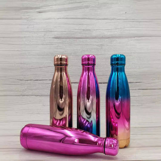 Bouteille Isotherme Pop-Art 1L Avec Couvercle Anti-Fuite 1