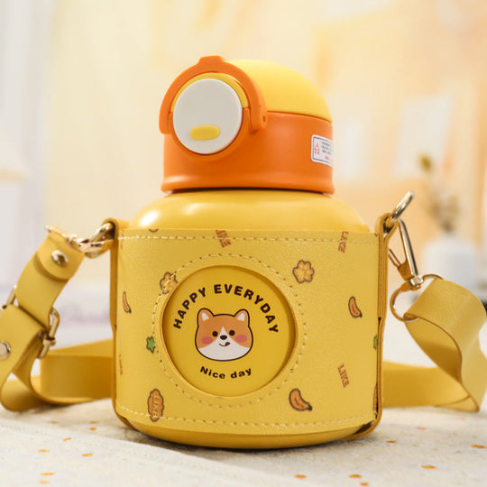 Bouteille Isotherme Portable Femme avec Poignée Pratique 5