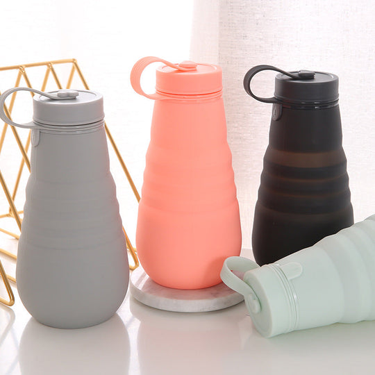 Bouteille Pliable en Silicone pour Femme Pratique 1