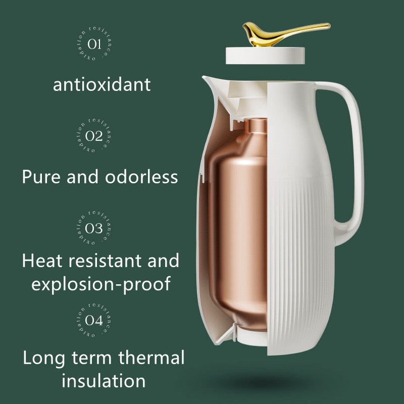 Bouteille Thermos Isotherme Grande Capacité 950 ml pour Boissons Chaudes et Froides 4