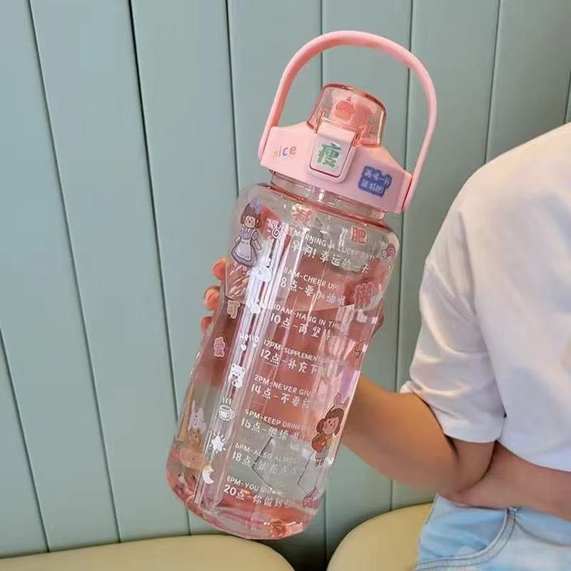 Bouteille d'Eau Pratique pour Femmes avec Poignée Ergonomique 0
