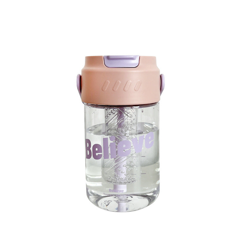 Bouteille d'eau Femme avec Infuseur à Fruits 2