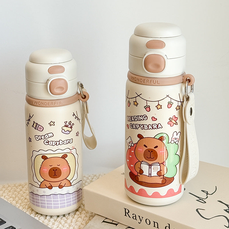 Bouteille d'eau Isotherme Femme Motif Animal 1