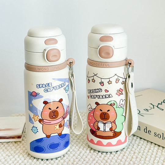 Bouteille d'eau Isotherme Femme Motif Animal 3
