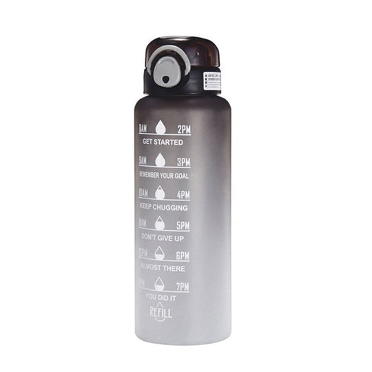 Bouteille d'eau Motivante avec Paille 12