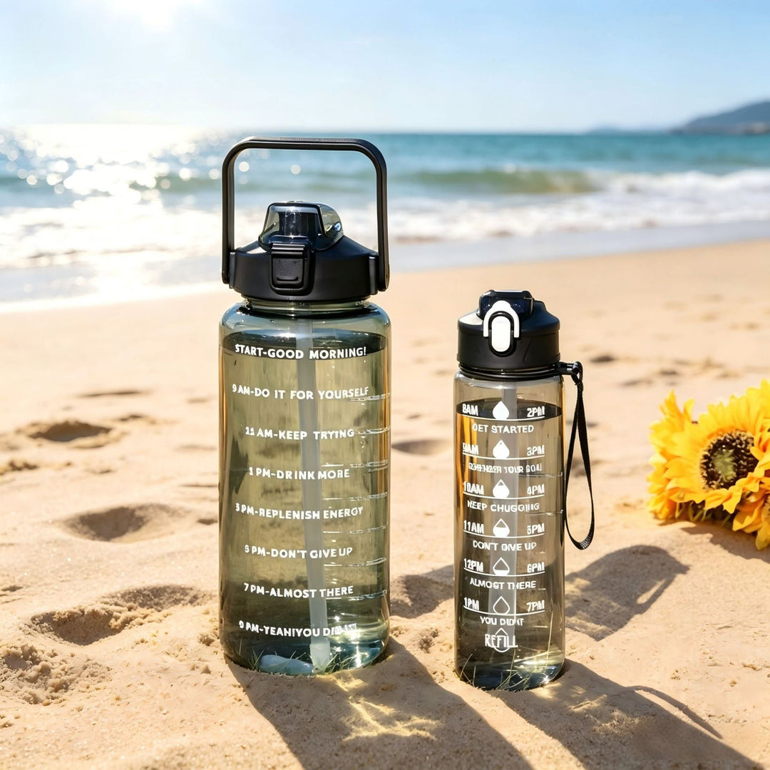 Bouteille d'eau Motivante pour Femmes Pratique 2