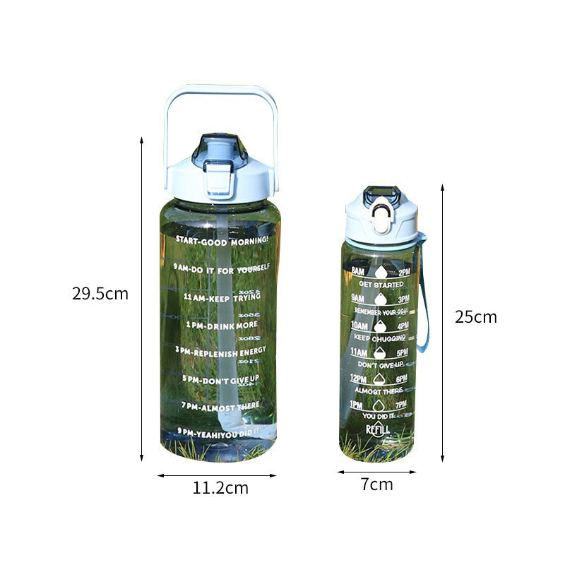 Bouteille d'eau Motivante pour Femmes Pratique 5
