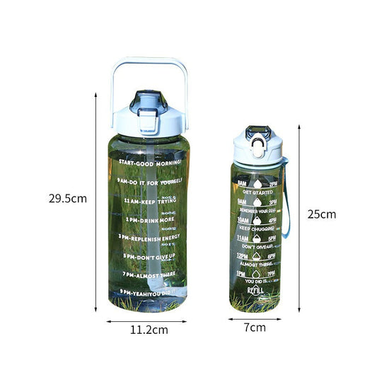 Bouteille d'eau Motivante pour Femmes Pratique 5