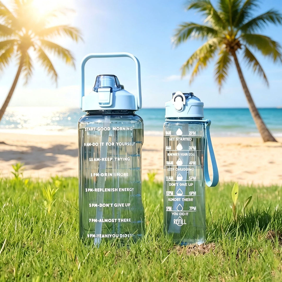 Bouteille d'eau Motivante pour Femmes Pratique 7