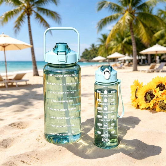 Bouteille d'eau Motivante pour Femmes Pratique 9