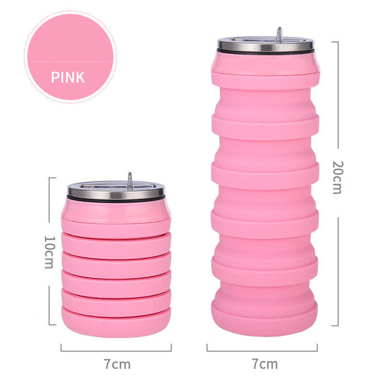 Bouteille d'eau Pliable Multifonctionnelle pour Femmes 3