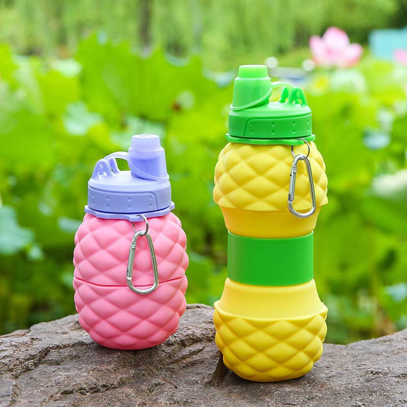 Bouteille d'eau Pliable pour Femme Pratique 1