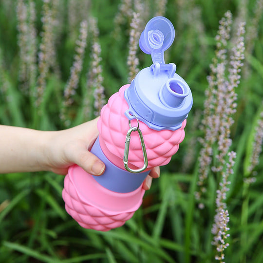 Bouteille d'eau Pliable pour Femme Pratique 2