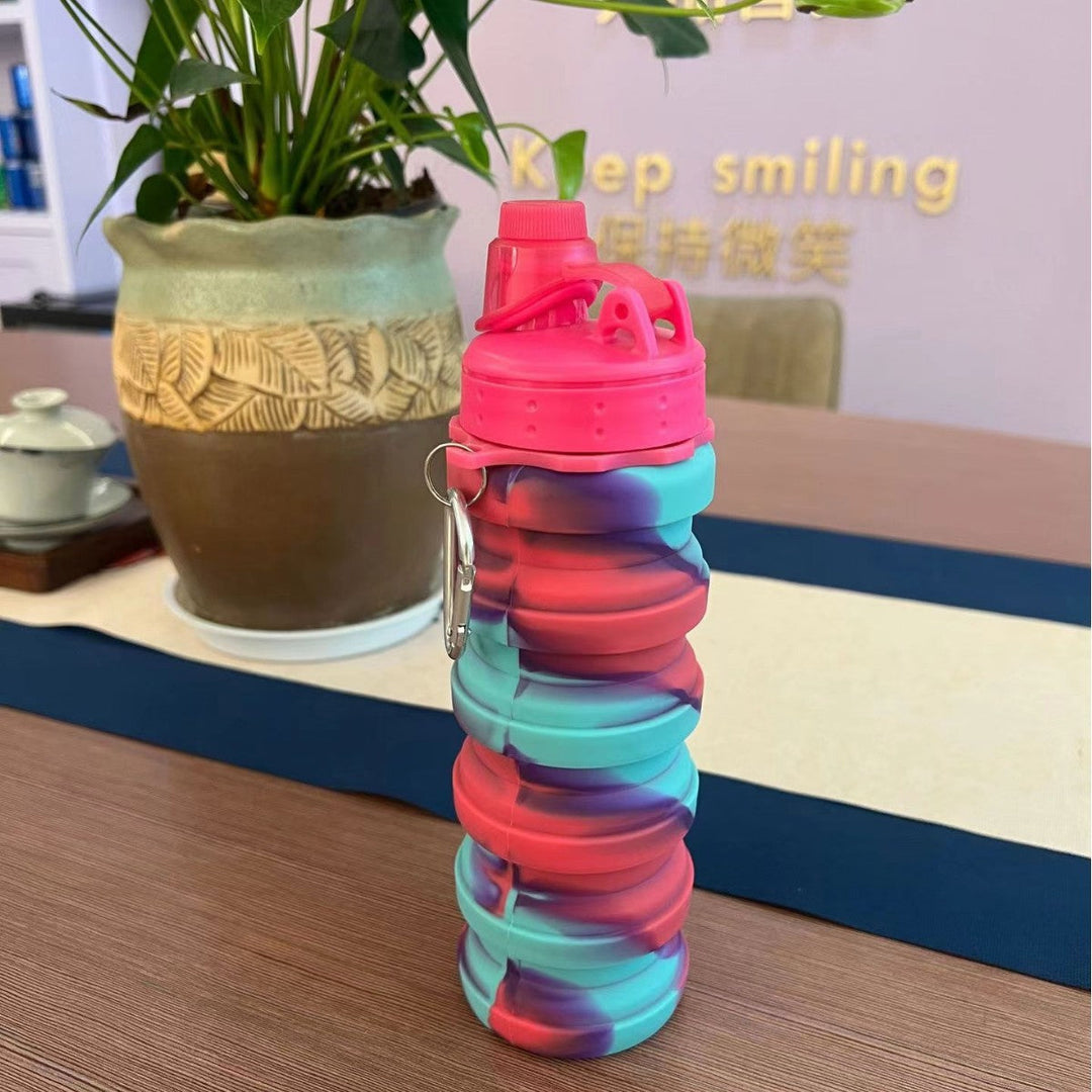 Bouteille d'eau de sport Pliable Unisexe 1