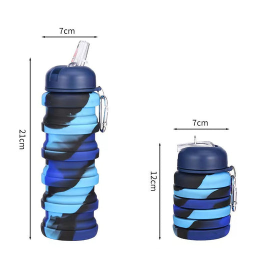 Bouteille d'eau de sport Pliable Unisexe 13