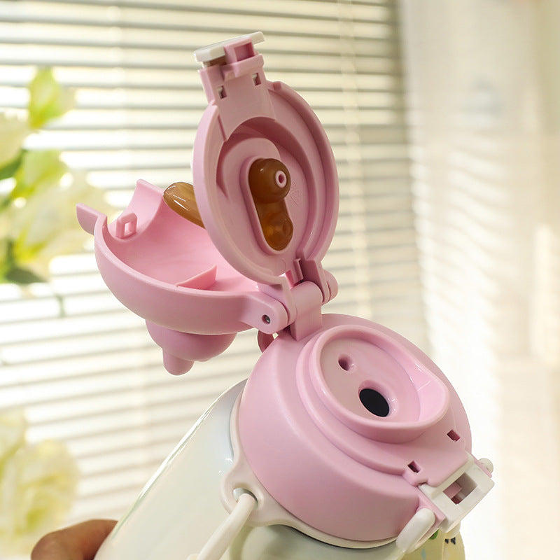 Bouteille d'eau isotherme Femme Design Amusant 2