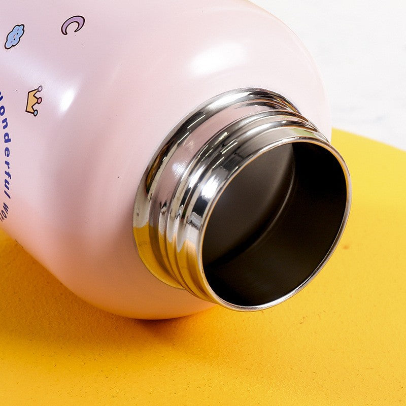 Bouteille d'eau isotherme Femme Motif Animal 3