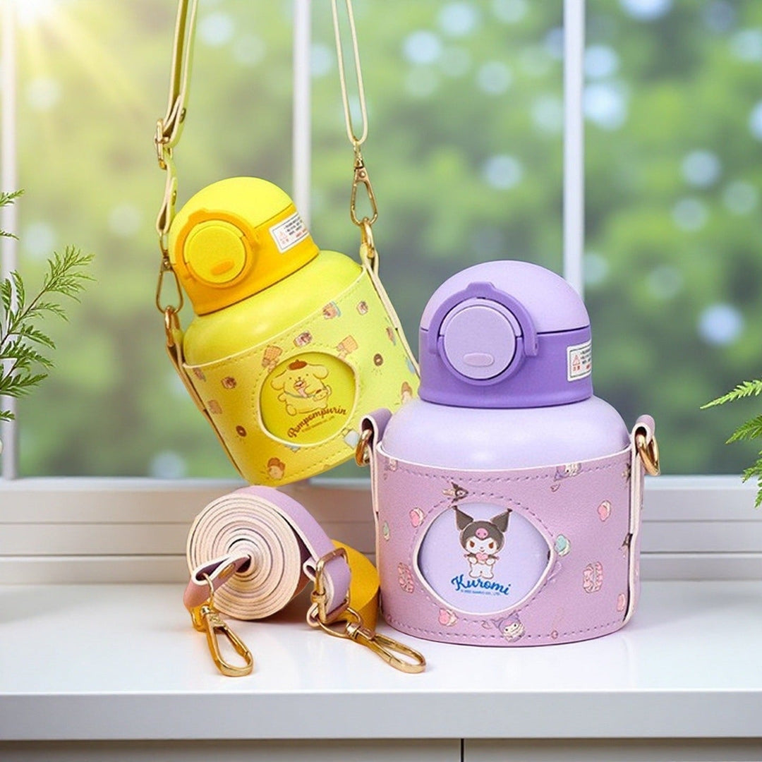 Bouteille d'eau isotherme pour femme avec design ludique 1