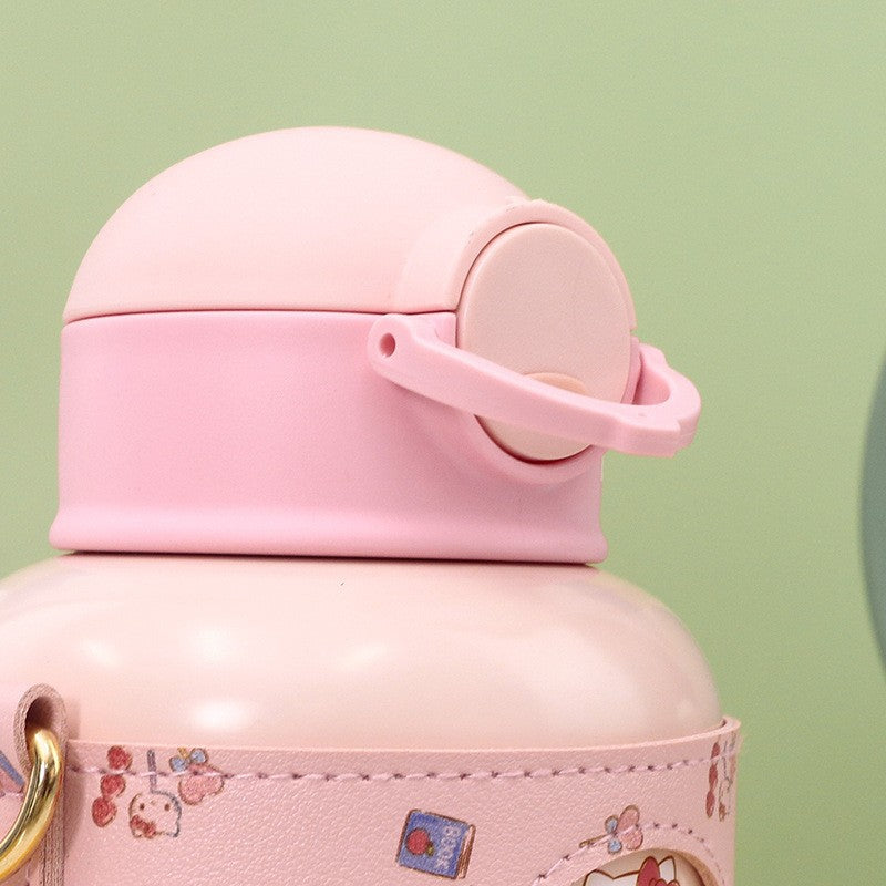 Bouteille d'eau isotherme pour femme avec design ludique 2
