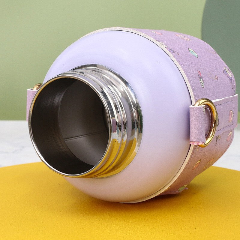 Bouteille d'eau isotherme pour femme avec design ludique 4