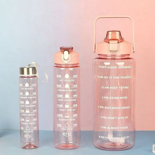 Bouteille d'eau motivante pour femmes 0