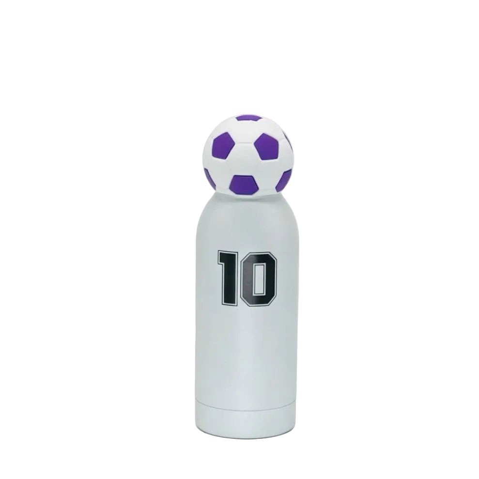 Bouteille d'eau sportive unisexe design football 0