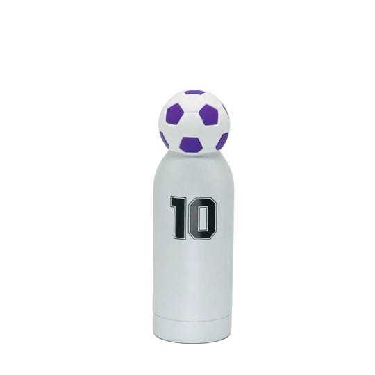 Bouteille d'eau sportive unisexe design football 0