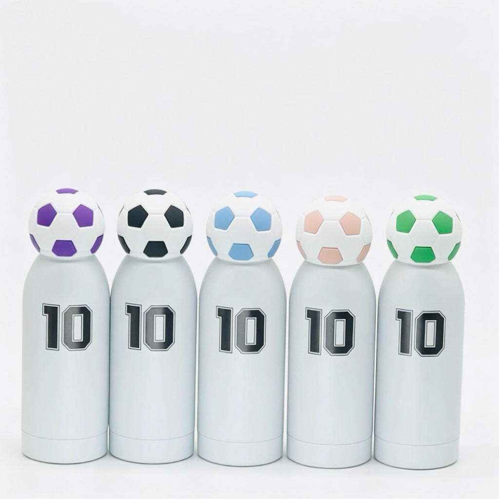 Bouteille d'eau sportive unisexe design football 1