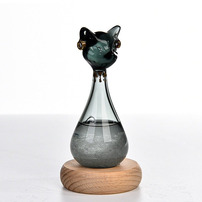 Bouteille de Prévisions Météo Objet Décoratif Inspiré des Chats 3