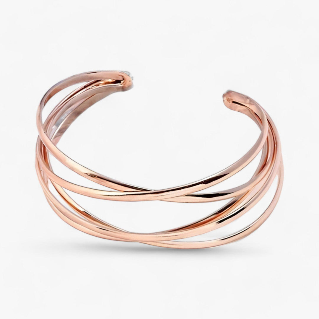 Bracelet Femme Ajustable Design Ouvert Chic 3