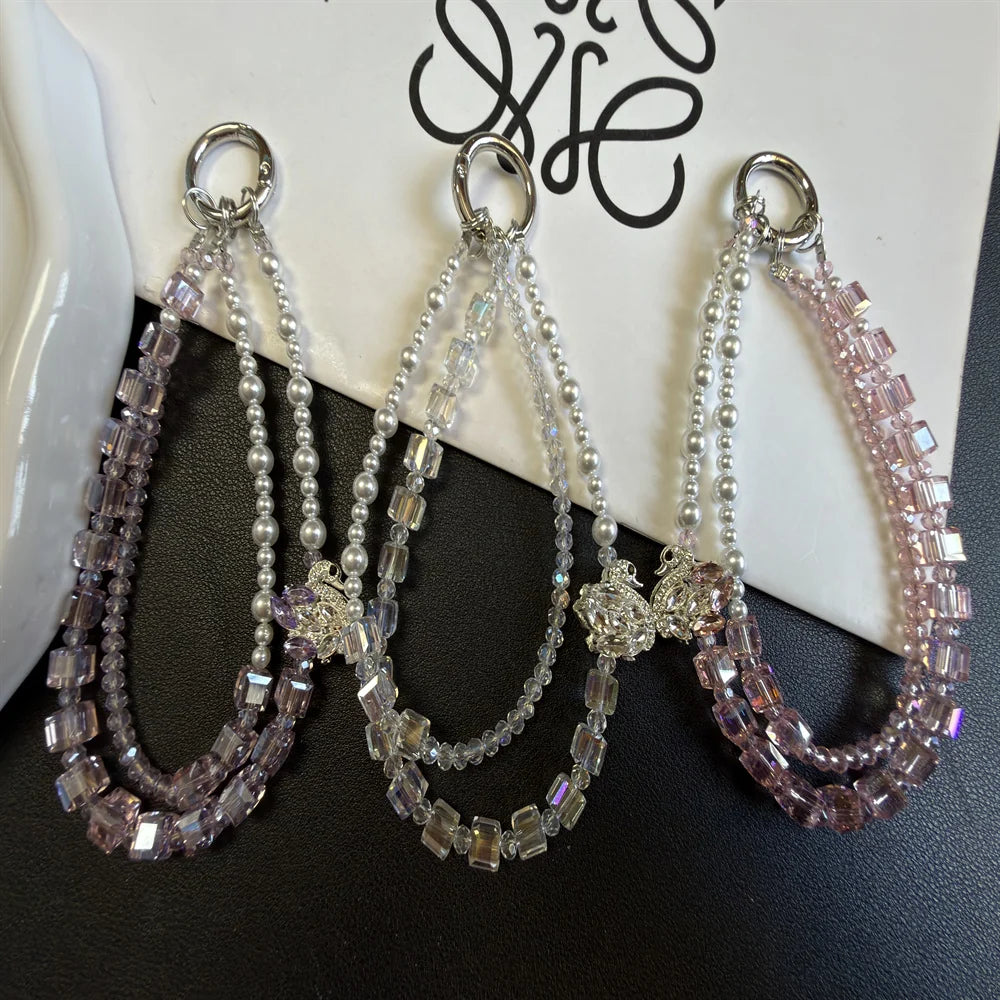 Bracelet Femme Multi-Rangs à Perles avec Breloque Fantaisie 1