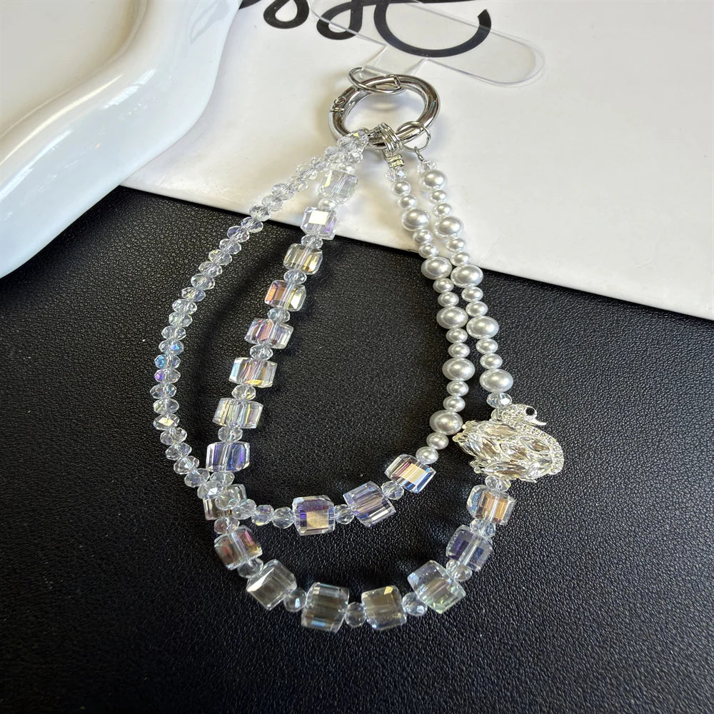 Bracelet Femme Multi-Rangs à Perles avec Breloque Fantaisie 2