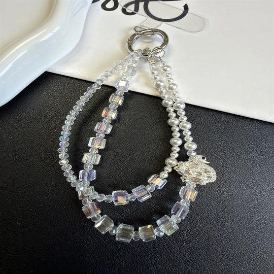 Bracelet Femme Multi-Rangs à Perles avec Breloque Fantaisie 2