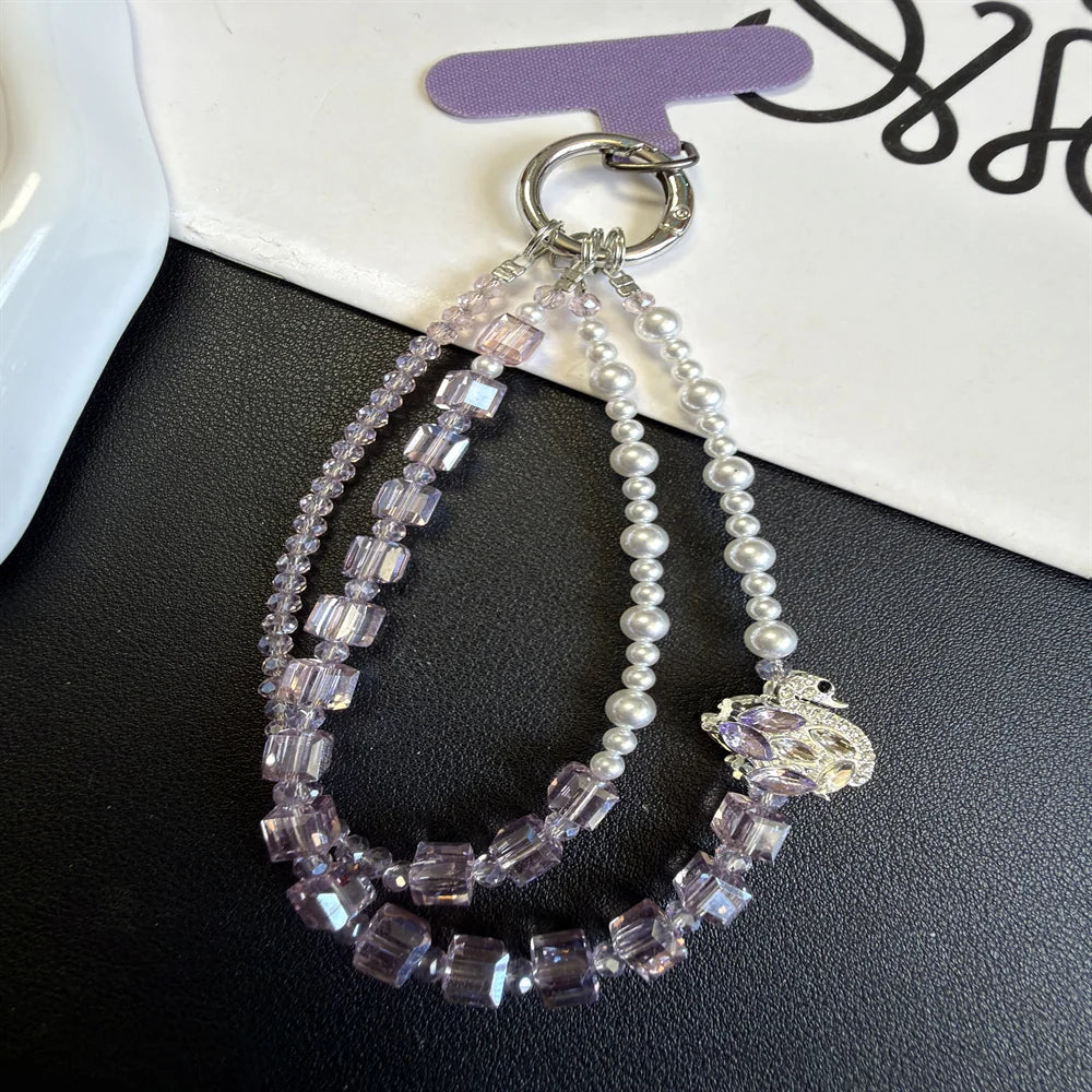 Bracelet Femme Multi-Rangs à Perles avec Breloque Fantaisie 3