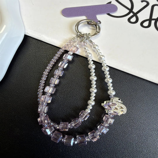 Bracelet Femme Multi-Rangs à Perles avec Breloque Fantaisie 3