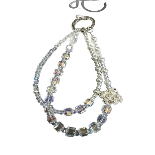 Bracelet Femme Multi-Rangs à Perles avec Breloque Fantaisie 4